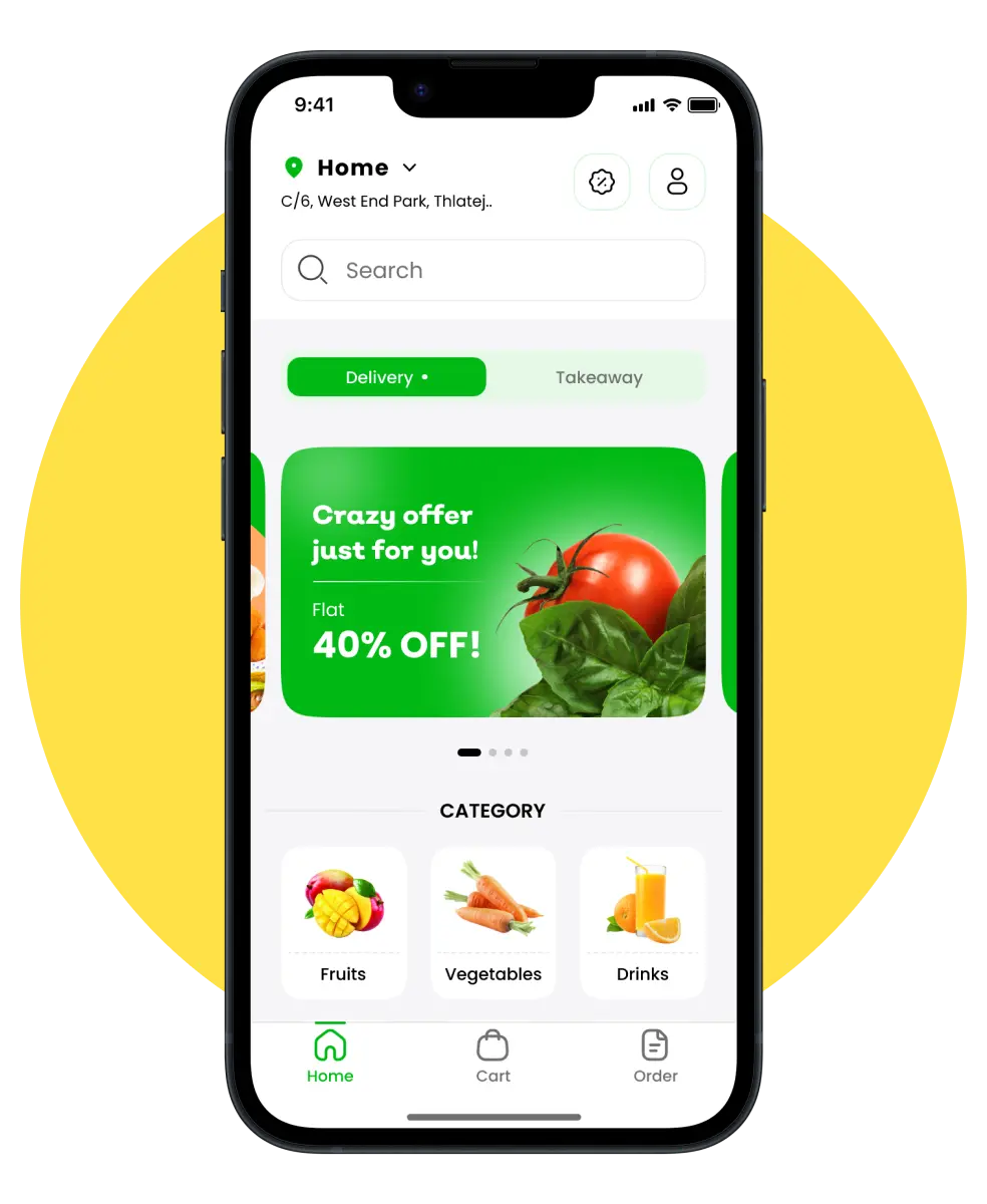 Grocery Delivery App Development